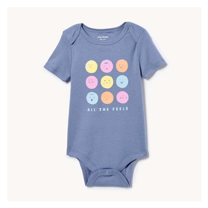 Bébés Filles Cache-couche imprimé pour bébés filles - Bleu Cendré